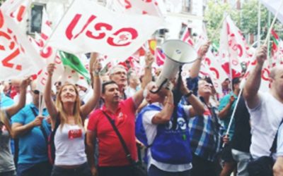 USO-Madrid pacta los servicios mínimos de la huelga del 8-M