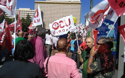 El 90% de la plantilla de Marsegur secunda la huelga estatal convocada por la FTSP-USO