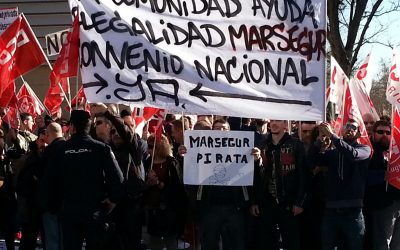 El Ministerio de Defensa se quedará desde hoy sin seguridad por la huelga de sus vigilantes