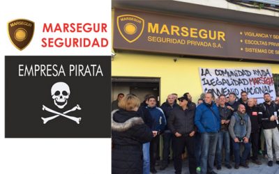 Trabajadores de Seguridad Privada de Marsegur convocan segunda huelga en dos meses