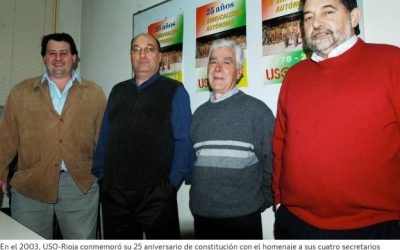 Manuel Zaguirre relata la labor del recién compañero fallecido Carlos Solas