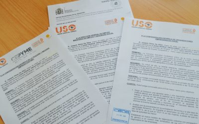 USO registra la convocatoria de huelga para el 8 de marzo