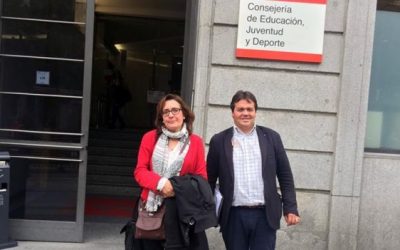 Enseñanza de USO-Madrid conversa con la consejería para implementar mejoras en la Concertada