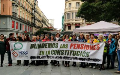 Mañana nos manifestamos con la MERP por el blindaje de las pensiones