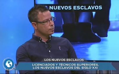 USO-Madrid analiza la precariedad laboral en el programa “Los nuevos esclavos”