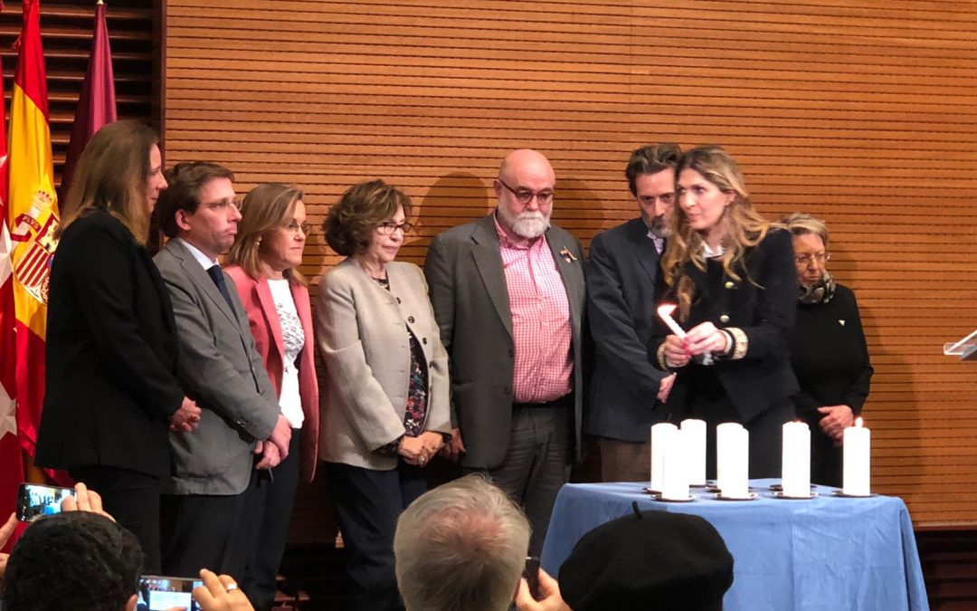 USO-Madrid acude al homenaje en recuerdo de las víctimas del Holocausto