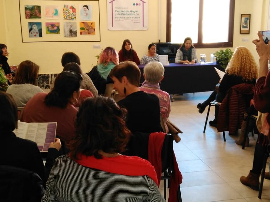 Se presenta la plataforma para defender a empleadas de hogar de Madrid