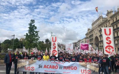 USO anula el acto del 1 de Mayo en Burgos