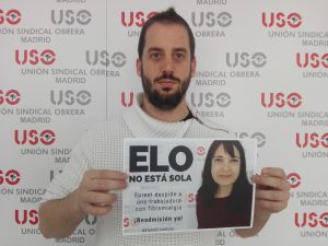 Darío Arias, compañero de USO-Madrid.