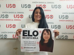 Compañera de USO Castilla La Mancha.