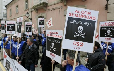 La «empresa pirata» Alcor, imputada por amenazas y coacciones a vigilantes del SEPE