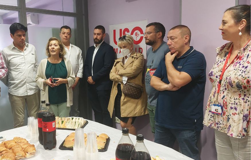Inaugurado oficialmente el nuevo local de USO-Madrid en Barajas