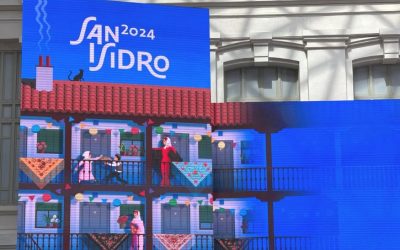 La secretaria general de USO-Madrid acude al acto del Ayuntamiento por San Isidro