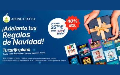 Abonoteatro: Tarifa plana de ocio, teatro, cine y espectáculos en Madrid