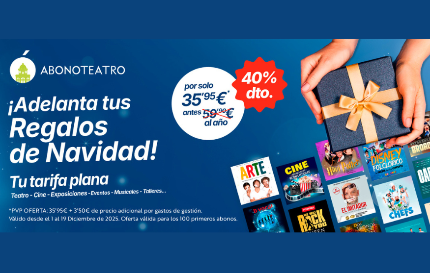 Abonoteatro: disfruta de la tarifa plana de ocio, teatro y cine en Madrid