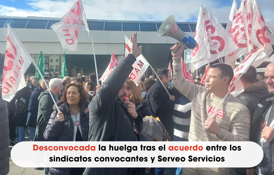 Desconvocada la huelga tras el acuerdo entre los sindicatos convocantes y Serveo Servicios
