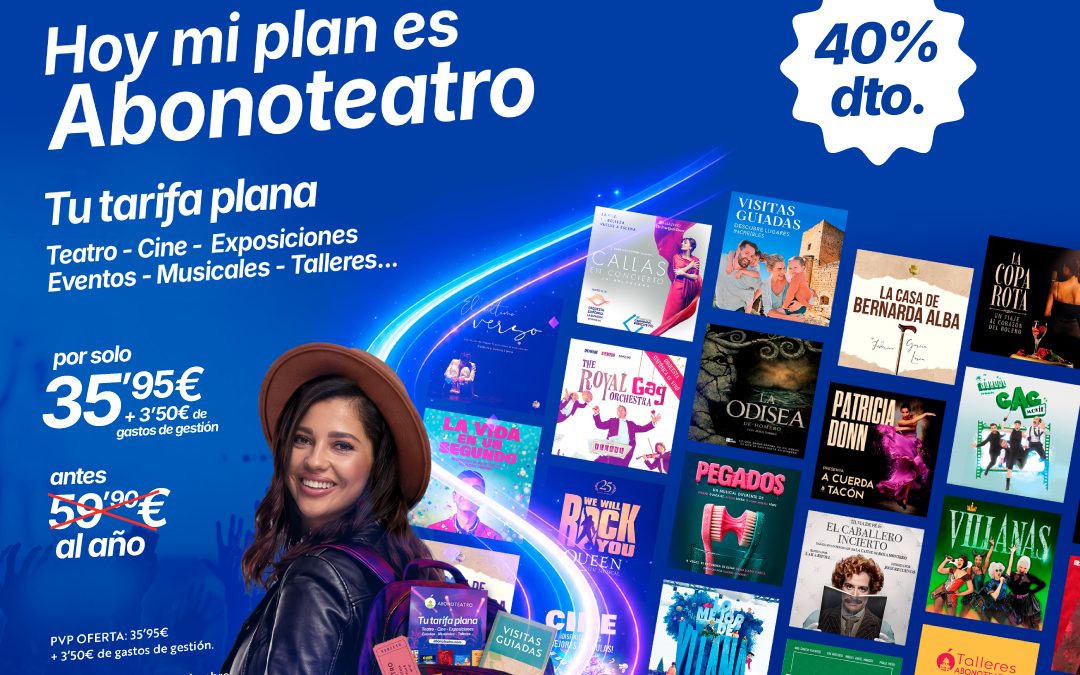 Abonoteatro: Tarifa plana de ocio, teatro y cine en Madrid