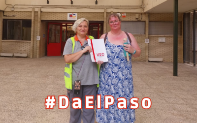 USO-Madrid entra en el comité de Serveo (limpieza de los colegios públicos de Usera)