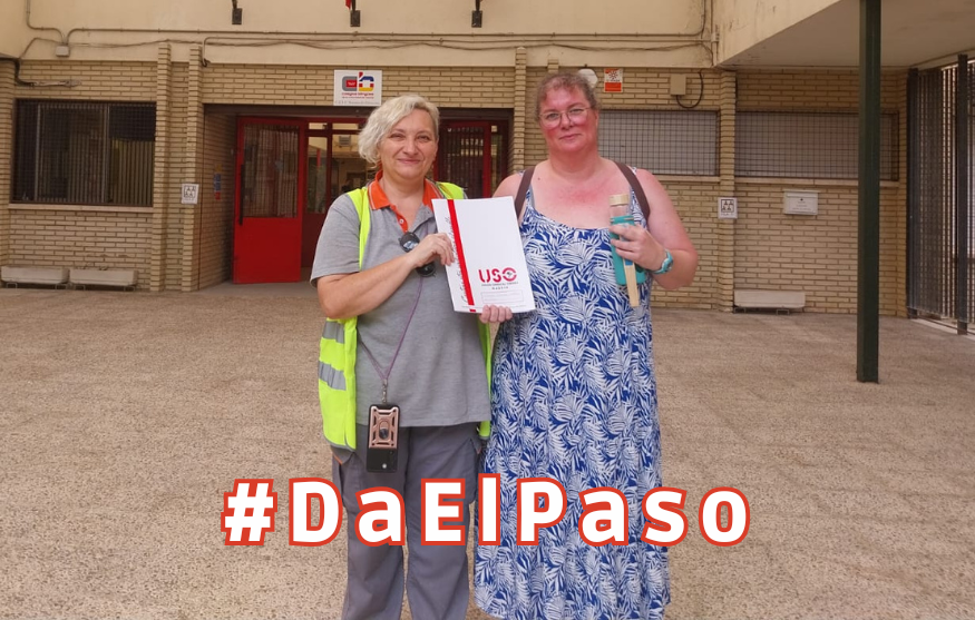 USO-Madrid entra en el comité de Serveo (limpieza de los colegios públicos de Usera)
