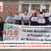 FAC-USO-Madrid vuelve a movilizarse para denunciar la discriminación salarial del personal civil del Ministerio de Defensa