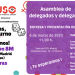 Presentación de la campaña 8M-2023 “Avancemos, es nuestro turno” en USO-Madrid
